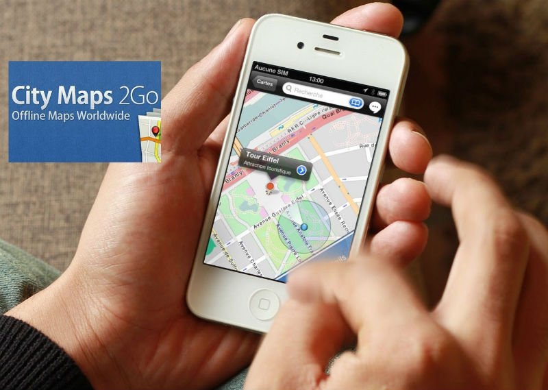 Seyahat uygulaması CityMaps2Go