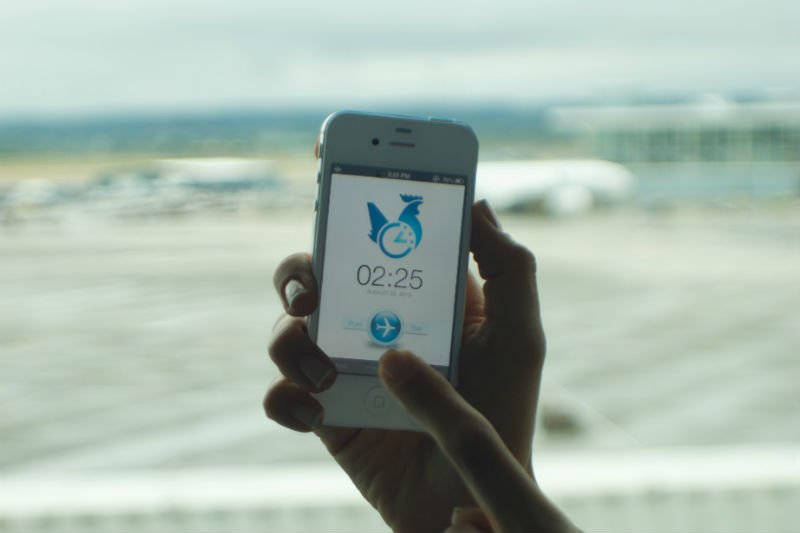 Seyahat uygulaması Jet Lag Rooster