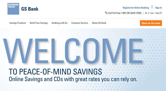 Yatırım bankası Goldman Sachs, GS Bank ile internet bankacılığına adım attı
