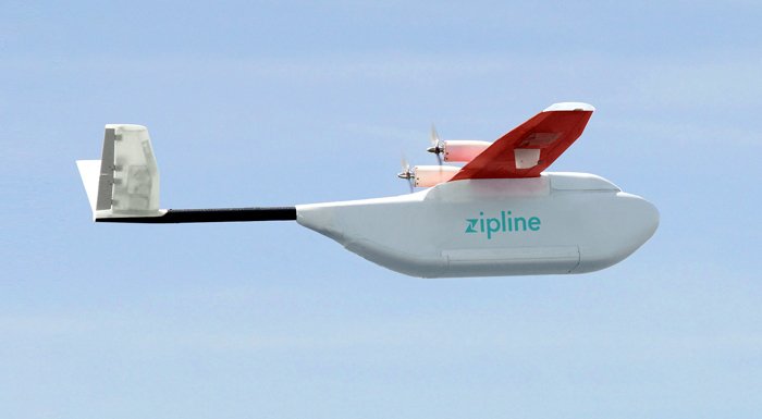 Zipline, drone'larla ilk yardım malzemesi sevk edecek, hayat kurtaracak