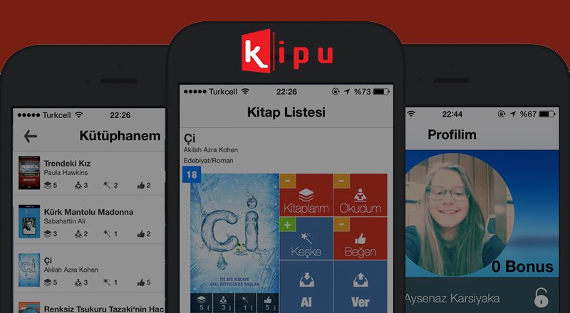 KİPU ile hem dijital hem de fiziksel dünyada kitaplarınızı paylaşabilirsiniz