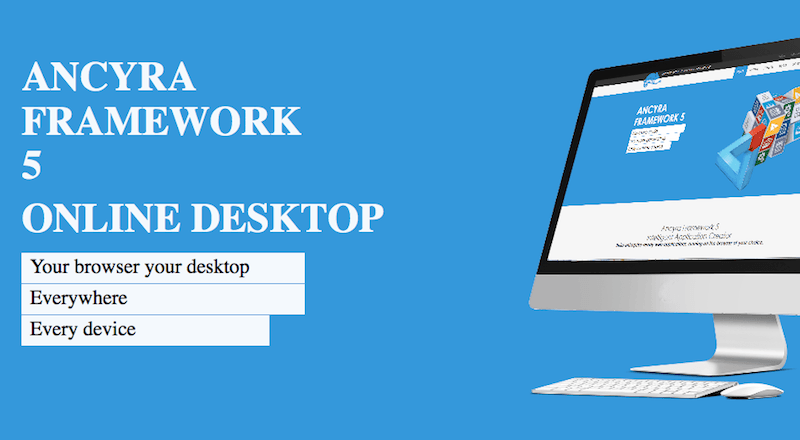 Ancyra Desktop ile kod yazmadan kurumsal uygulamalar geliştirebilirsiniz