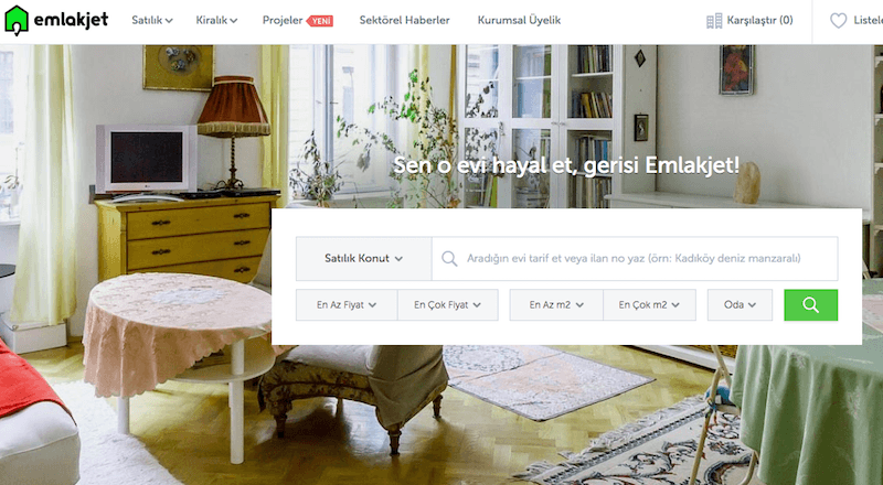 Yenilenen Emlakjet ayda 5 milyon ziyaretçiye ulaşıyor