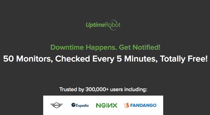 300 bin kullanıcıyı geçen Uptime Robot ile sitenizin durumunu anlık takip edin