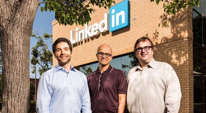 Microsoft, LinkedIn'i 26,2 milyar dolara satın alıyor