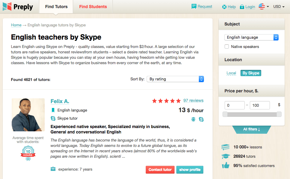 Preply egitim platformu