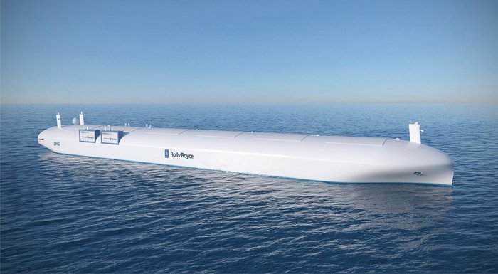 Rolls-Royce uzaktan yönetilebilir akıllı yük gemisini 2020 yılında piyasaya sürecek
