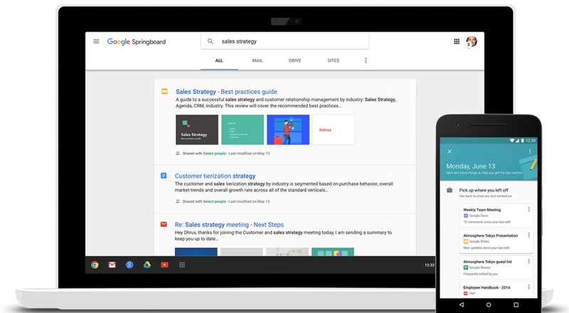 Google, işletmeler için yapay zeka asistanı Springboard'u tanıttı