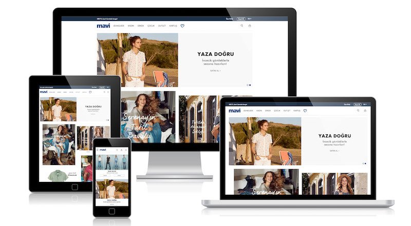 Mobil ziyaret oranı yüzde 60'ı geçen Mavi.com yenilendi