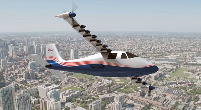 NASA elektrikli uçağı X-57'yi duyurdu