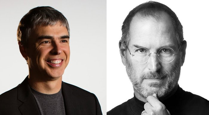 Steve Jobs ve Larry Page ile çalışmanın arasındaki en belirgin fark nedir?