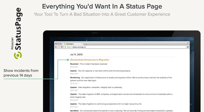 Atlassian şirketlere detaylı durum sayfası altyapısı sunan StatusPage'i satın aldı