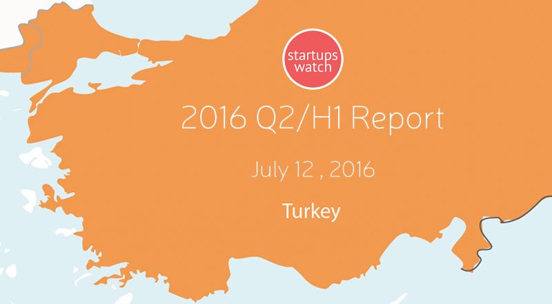 Startups.watch 2016'nın ilk yarısı için yatırım istatistiklerini açıkladı [Rapor]