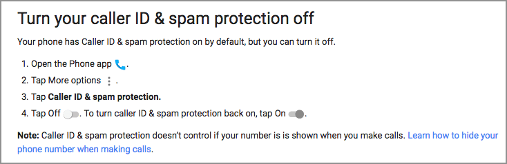 android istenmeyen arama engelleme