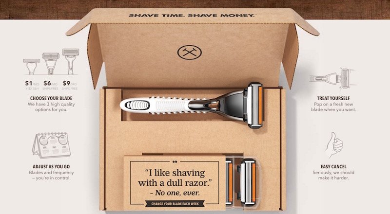 Unilever tıraş bakımı için abonelik girişimi Dollar Shave Club'ı 1 milyar dolara satın alıyor