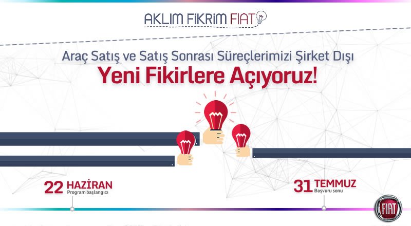 FIAT’tan otomotiv sektörü için girişimcilik programı: Aklım Fikrim Fiat