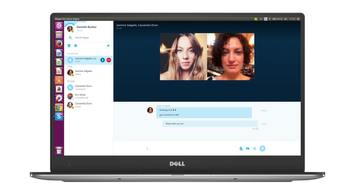Skype tamamen yenilenmiş Linux versiyonunu yayınladı