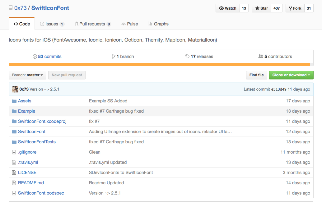swift-icon-font-ekran-goruntusu