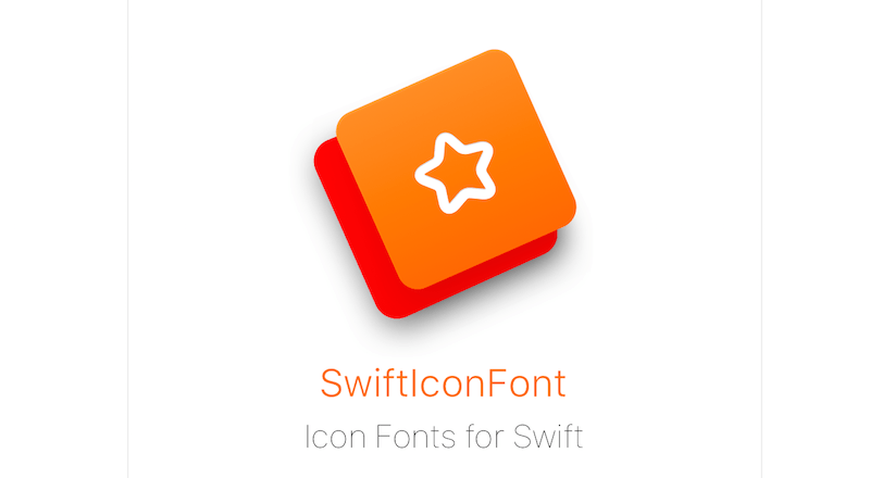 'Icon font' kullanımını mobile taşıyan kütüphane: SwiftIconFont [Yerli GitHub]