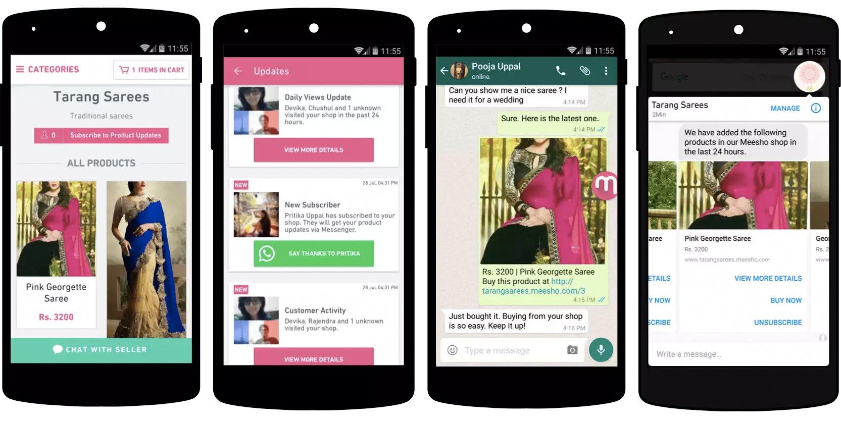 Whatsapp-eticaret-meesho