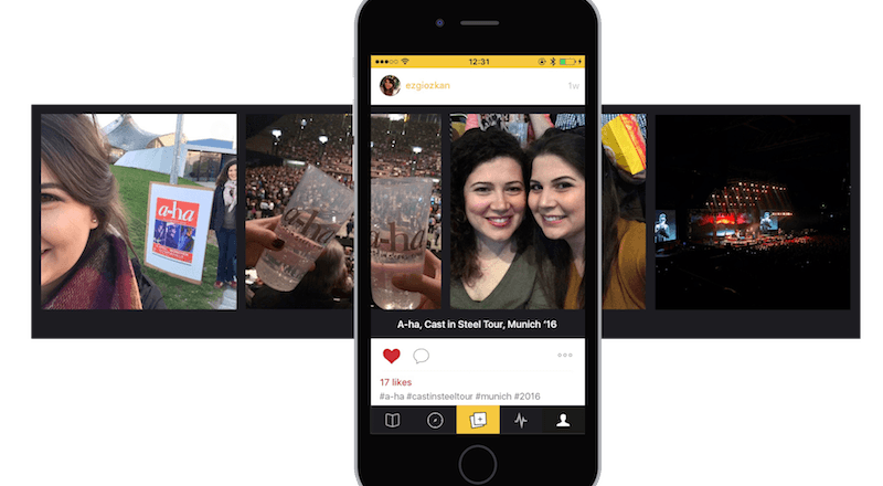 Momentic, en fazla 7 fotoğraf kullanarak bir hikaye oluşturduğunuz yerli sosyal ağ