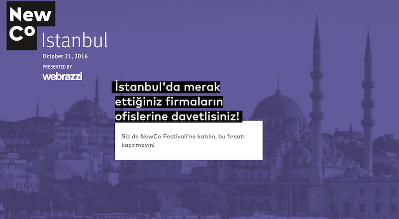 Yeni nesil girişimcilik festivali NewCo İstanbul, bu sene 2. kez düzenleniyor [21 Ekim]