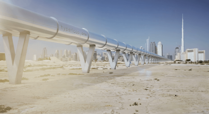 Hyperloop One, ilk ticari hattında Dubai - Abu Dhabi arasını 12 dakikaya indirecek