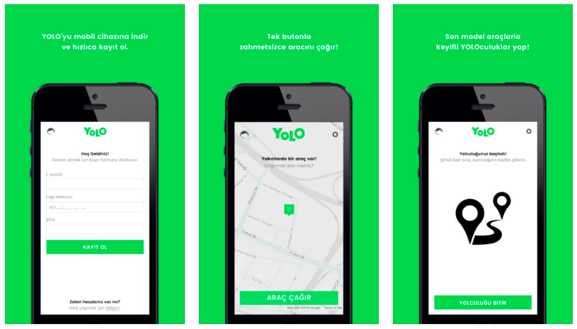 YOLO: Haydar Çolakoğlu'ndan Uber'e rakip bir girişim [Güncellendi]