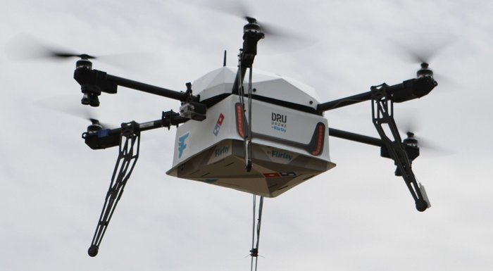 Domino's Yeni Zelanda'da drone ile pizza teslimatına başladı