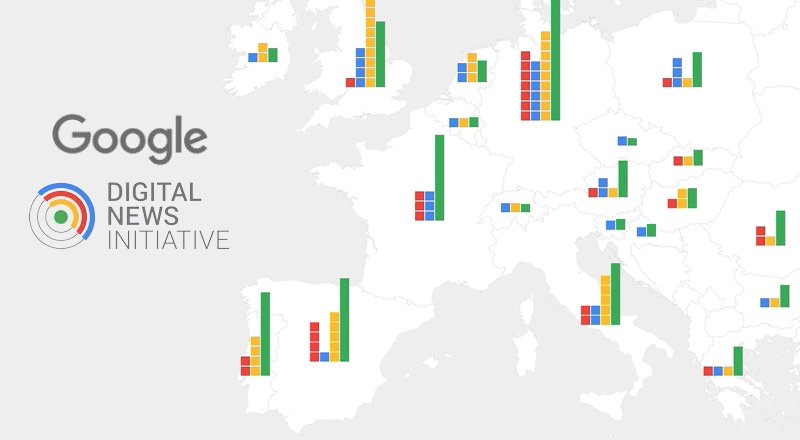 Google'dan Avrupa'daki 124 habercilik projesine 24 milyon euro finansal destek