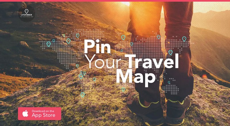 LifePinner: Gezginler için eğlenceli seyahat uygulaması