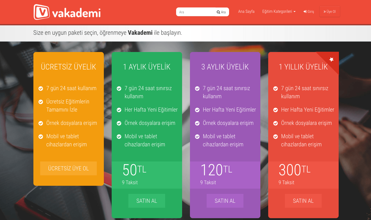 vakademi-uyelik