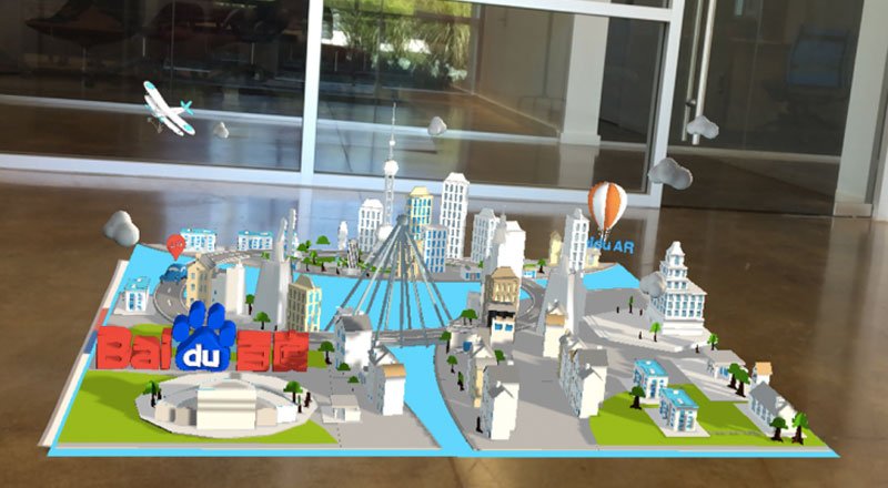 Baidu, artırılmış gerçeklik platformu DuSee için özel bir laboratuvar kurdu