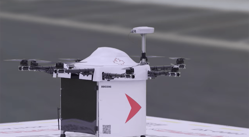 Drone ile teslimatlar Kanada'da 2017 sonunda başlıyor