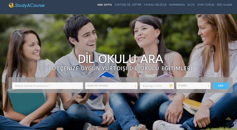 StudyACourse.com yurtdışında eğitim almak isteyenleri hedefleyen yeni girişim
