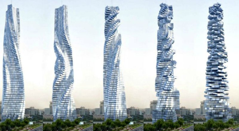 Hareketli gökdelen tüm enerjisini doğal kaynaklardan elde edecek