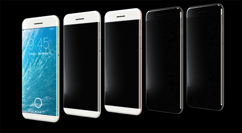 iPhone X kavisli ekranla gelebilir