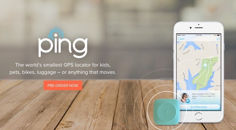 Ping, dünyanın en küçük kişisel GPS takip cihazıyla Indiegogo'da fon hedefini aştı