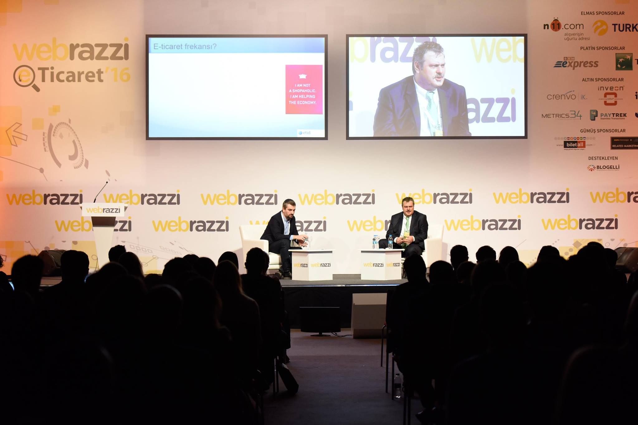 Geçen seneki E-Ticaret konferansımızdan bir kare