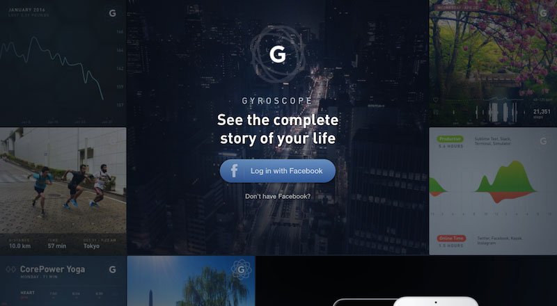 Dataizm çağının uygulaması Gyroscope, hayatımızı bir veri bütünü olarak ele alıyor