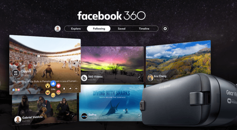 Facebook, Gear VR için geliştirdiği sanal gerçeklik uygulamasını duyurdu