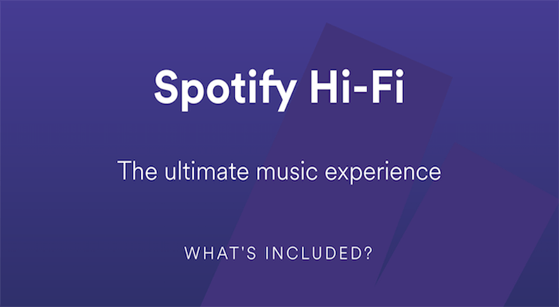 Spotify, Hi-Fi ses deneyimi sunmaya hazırlanıyor