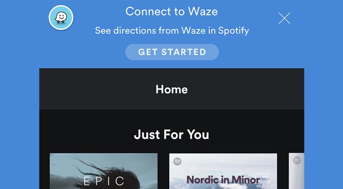 Spotify ve Waze entegrasyonuyla hem müzik hem yol tarifi bir arada