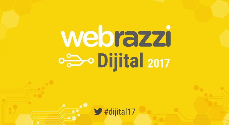 Webrazzi Dijital 2017 konferansımız gün boyu canlı yayında!