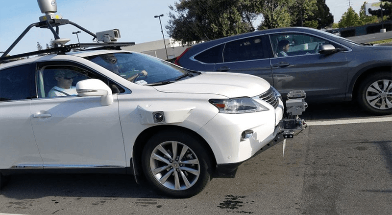 Apple sürücüsüz otomobil testleri sırasında ilk kez görüntülendi