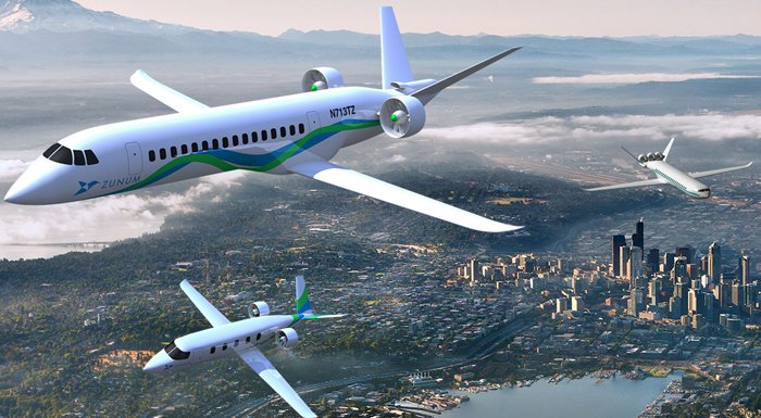 Boeing ve JetBlue elektrikli yolcu uçağı projesi Zunum'a yatırım yaptı
