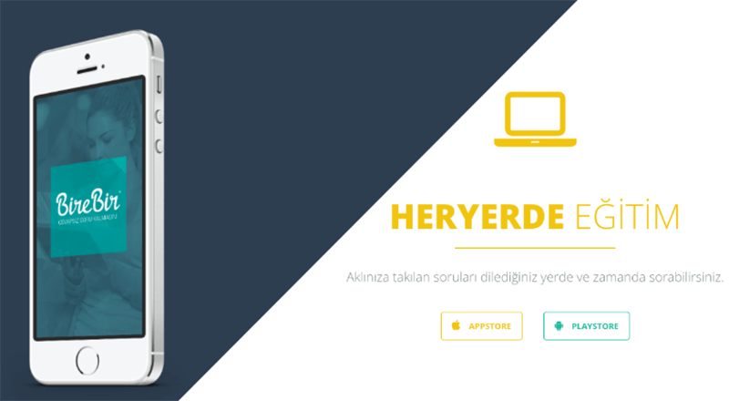 Öğrencilerin özel eğitmeni olmayı hedefleyen girişim: Birebir