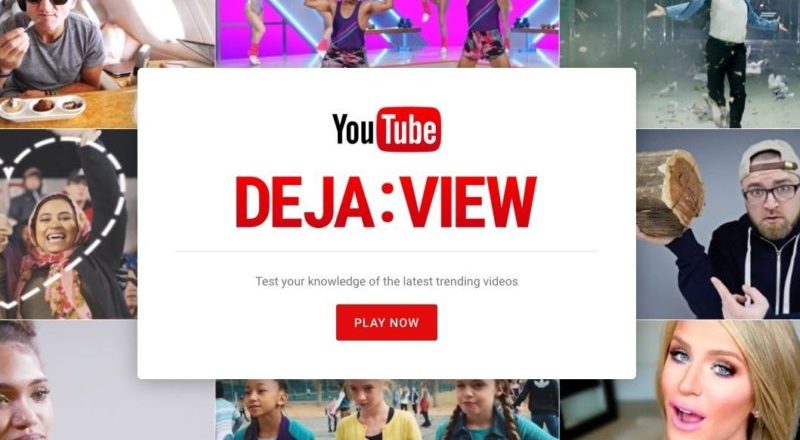 YouTube'dan dikkat çeken bir oyunlaştırma projesi: Deja:View