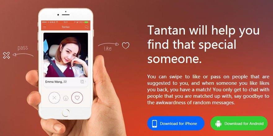 Çin'in Tinder'ı olarak anılan Tantan 70 milyon dolar yatırım aldı