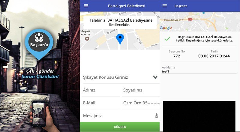Belediyeler ile halk arasında köprü olmak isteyen girişim: Başkana Mobil